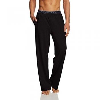BOSS Hugo Boss Long Pant BM 10143871 01 - Pantalones de pijama para hombre, Negro
