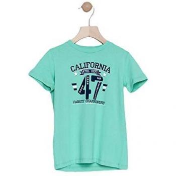 Leone - Camiseta Infantil de Manga Corta Leone Team - Simplemente Verde