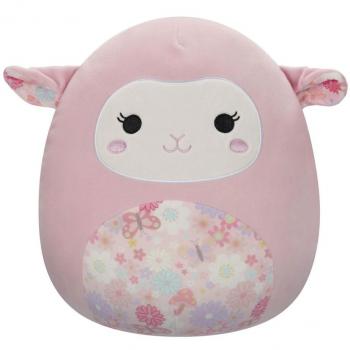 Squishmallows Peluche Pink Lamb with Floral Ears and Belly Lala 30 cm
