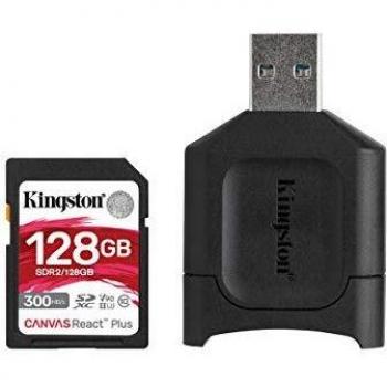 Kingston MLPR2/128 GB Tarjeta SD + Lector de Tarjeta
