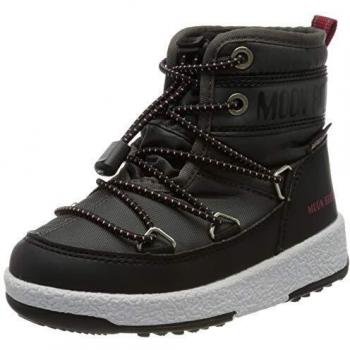 Moon-boot Men's Jr Boy Mid Wp Snow Boots, Grey
