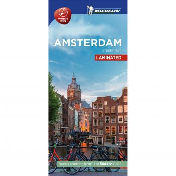Amsterdam City Map Laminated