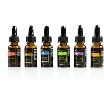 Set de 6 esencias Setablu para aromatizar 10 ml
