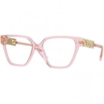 Versace VE3358B 5472 Women's Eyeglasses Pink Size 52 - Frame Only - Blue Light Block Available