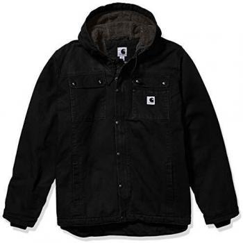 Chaqueta de trabajo Carhartt Bartlett Negro Hombre (Tamaño L)