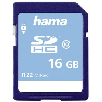 Hama - 16GB SDHC, 16384 MB, Secure Digital High-Capacity