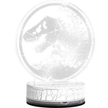 Jurassic World 75451 LED Luz Cambia Color y Ilumina el Plexi Plantilla – Mediante USB Cargador – 13 x 9 x 22 cm, Multicolor