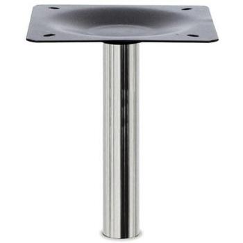 Columna Ø50 con Placa para Altura Total 325 Solo para Bases Begga e Iza