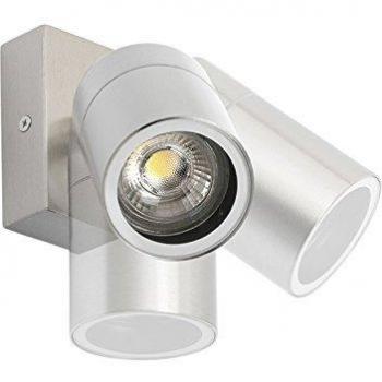 Aplique exterior orientable de acero IP44 - SOLO