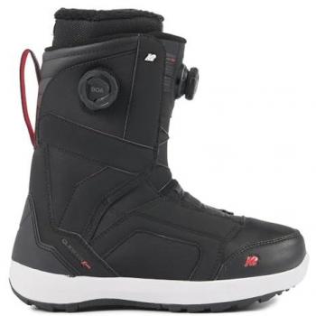 K2 Boundary Clicker BOA XHB Black 285 - Botas de snowboard, sistema de cierre BOA, diseño negro, talla 285 (44 EU), modelo 2024
