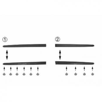 Van Wezel 4028424 Tiras Protectoras para Coches