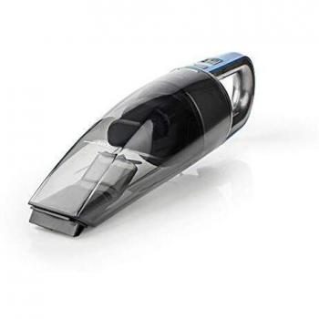 NEDIS Limpiador de vacío de Mano Aspiradora de Mano - En Húmedo y en Seco - 40 W - 7,4 V - Funcionamiento Inalámbrico de 15 Minutos - Boquilla Estrecha Azul/Gris