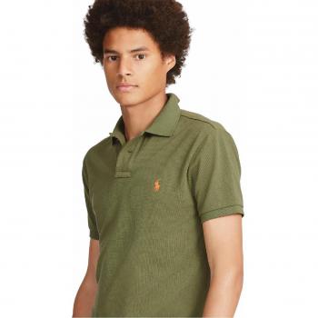 Polo RALPH LAUREN Custom Slim FIT Verde M Verde