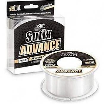NYLON SUFIX ADVANCE CLEAR 150m 0,20mm 4,5 kg