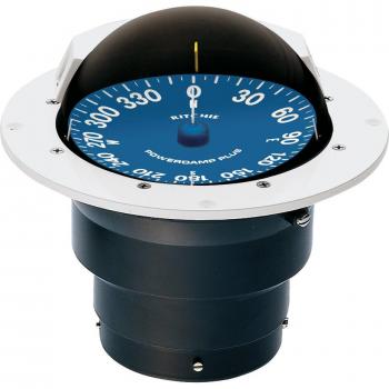 RITCHIE SS-5000W SUPERSPORT COMPASS - FLUSH MOUNT - WHITE