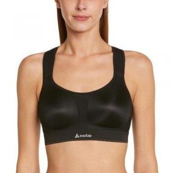Odlo High ultimate fit - Sujetador deportivo de running para mujer, tamaño 95C, color negro
