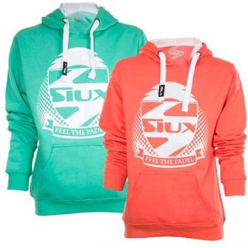 Pack Siux 2 Felpas para Mujer Belice Turquesa Coral y Pantalón Azul Marino