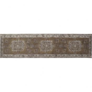 Alfombra DKD Home Decor Algodón Marrón (60 x 240 x 1 cm)