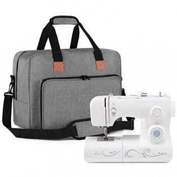 Luxja Bolsa para Máquina de Coser, Funda Maquina de Coser, Maleta Maquina Coser Organizador de Accesorios de Tejer