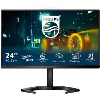Philips Gaming 24M1N3200VA - 24 Pulgadas FHD Monitor, 165Hz, VA, 1ms, bajo retraso de Entrada, Altavoces, Altura Ajustable, FreeSync