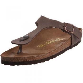 Birkenstock Gizeh Narrow Fit Brown Sandals Size 37 Women's