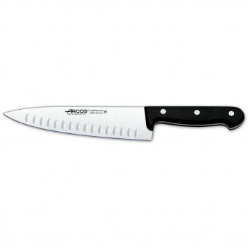 Cuchillo de Cocinero Arcos Universal Alveolado 200mm Acero Inoxidable Nitrum Mango Polioximetileno