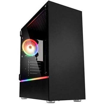 Kolink Bastion RGB Midi-Tower - Caja de PC con Ventana Lateral - Negro