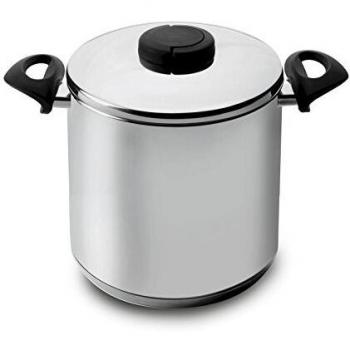 Lacor - 85129 - Olla Super Alta con Tapa Estudio 28 Inox