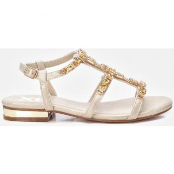 Sandalias XTI 142881 Mujer Oro con Detalle de Hebilla
