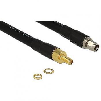DeLOCK 5m RP-SMA/RP-SMA - Cable coaxial