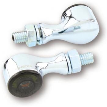 Intermitente Highsider Apollo Classic 3 en 1 - Luz trasera, luz de freno e indicador LED - Color Plata
