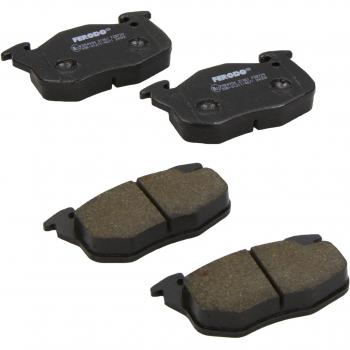 Juego de pastillas de freno Ferodo FDB729 para eje delantero, compatibilidad con Citroën Saxo y Peugeot 106, tecnología Premier Eco Friction
