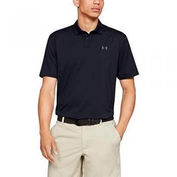 Under Armour Men's Performance Polo 2.0 - Black, Size Small