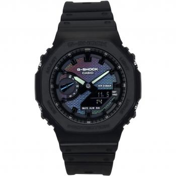Casio G-Shock Multicolor Analog-Digital Quartz Watch with Bio-Based Resin Strap and 200M Water Resistance