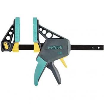 wolfcraft Sargento monomanual EHZ pulgadasPROpulgadas, 3030000, El sargento monomanual profesional sujetar y abrir con una sola mano