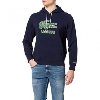 Lacoste SH0064 Sudadera para Hombre, Marino, M