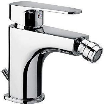 Mezclador de Bidet Monomando Paffoni Serie Sly SY135CR Cromado - Latón con Desagüe