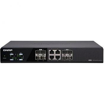 QNAP QSW-804-4C No administrado None Negro Switch - Switch de Red