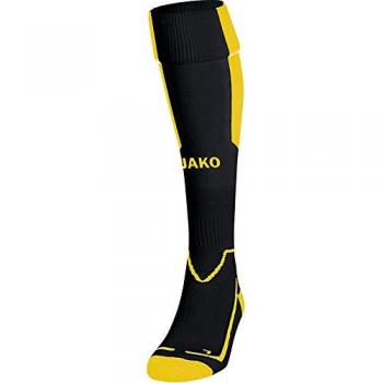 Jako – Medias deportivas Lazio, todo el año, unisex, color Varios colores - negro/amarillo, tamaño L