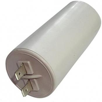 AERZETIX: Condensador permanente para trabajo del motor 20µF 450V con terminales Ø40x83mm ±10% 10000h C18735