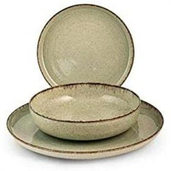 VAJILLA 12 PZ PORCELANA PEARL