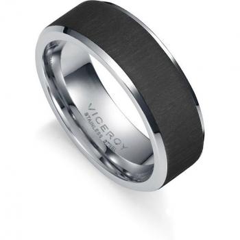 Anillo Viceroy Magnum 1330A02200 acero IP negro