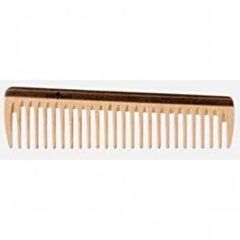 Peine de peluquería de madera, multicolor, 1 unidad, ancho 19 cm