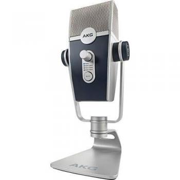 AKG Pro Audio Lyra Ultra-HD, Four Capsule, Multi-Capture Mode, USB-C Condenser Microphone for Recording and Streaming