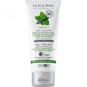 Logona Peeling Gel Purificante Menta 100Ml. 100 g