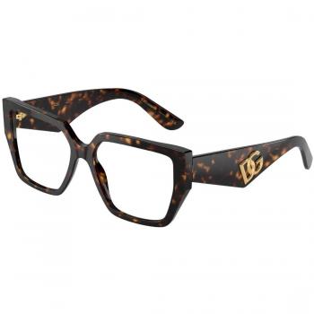 Dolce & Gabbana DG3373F Asian Fit 502 Gafas Recetadas para Mujer Tortoiseshell