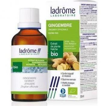 Ladrôme Extracto de Planta Fresca Jengibre Bio 50ml - Extracto de Jengibre Bio 50 ml