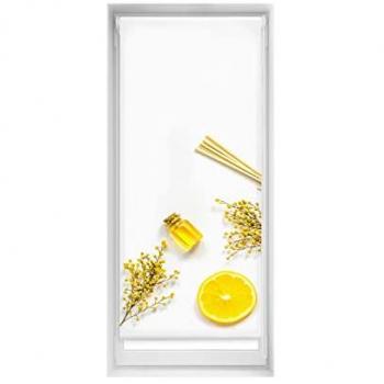 Estor Opaco EasyFix Sin Herramientas 60x150 cm - Estor Blackout Elegante y Práctico con Diseño Único en Color Citron