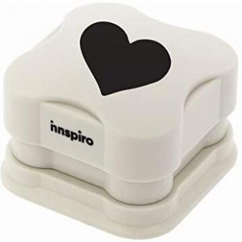 INNSPIRO Troqueladora Anywhere Punch corazón 38mm,perforadoras para Scrapbooking, DIY Manualidades