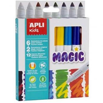 APLI Kids 16808 - Rotuladores Magic 8 u, Única